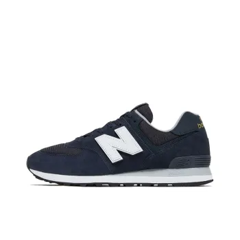 New Balance 574 Navy Gold