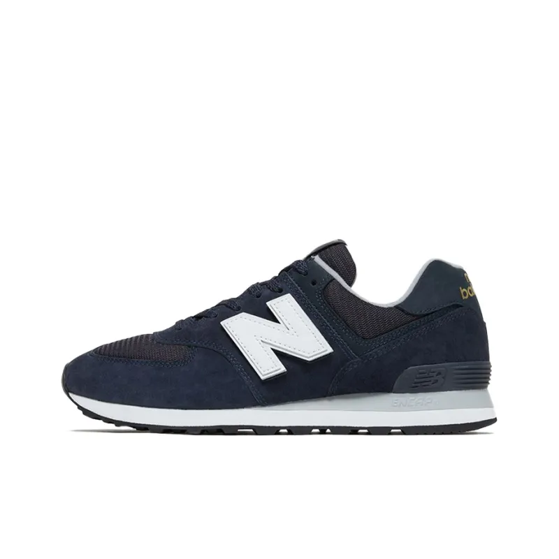 New Balance 574 Navy Gold-0
