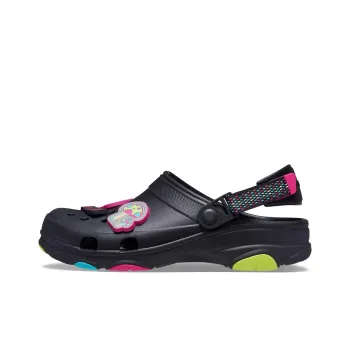 Crocs Classic All Terrain Clog Minimalistic Casual Unisex Black Sandals