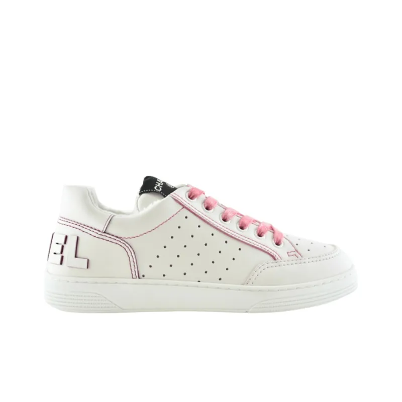 CHANEL Sneaker 'White Pink' Women's-1