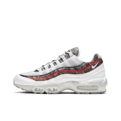 Nike Air Max 95 Crater White Photon Dust Bright Crimson