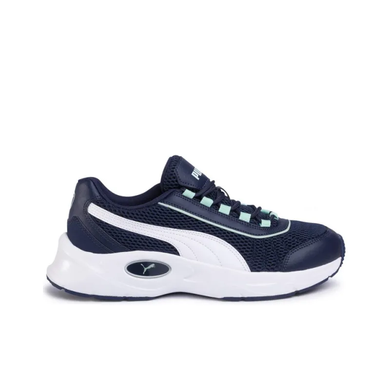 PUMA Nucleus Cushioning Breathable Low-Top Running Shoes Unisex Marine Blue-1