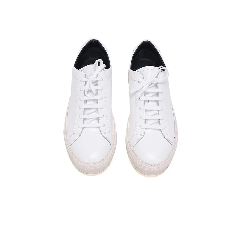 COMMON PROJECTS Low Top Skateboard Shoes Men's White-3