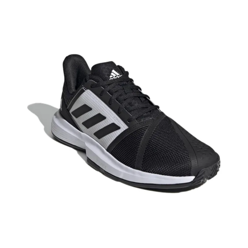 Adidas CourtJam Bounce M Clay 'Black White'-2
