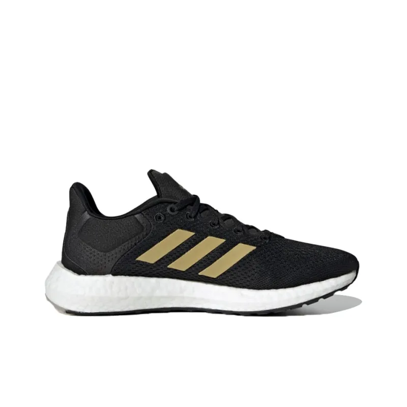 Adidas PureBoost 21 'Black Gold Metallic' Women's-1