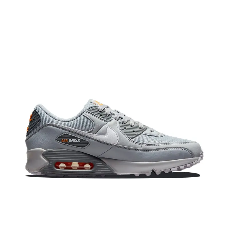 Nike Air Max 90 Wolf Grey Kumquat Cool Grey White-1