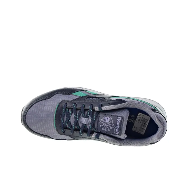 Reebok Classic Harman Anti-Slip And Wear-Resistant Lightweight Low-Top Running Shoes Women's Blue Gray-4