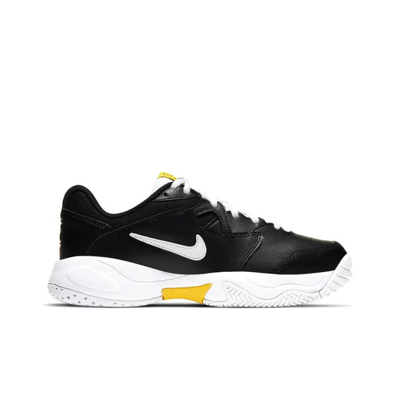 Nike Court Jr. Lite 2 'Black Yellow White' Gs-1