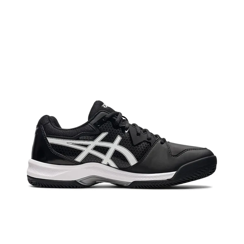 Asics Gel-Dedicate 7 Clay Breathable Low-Top Running Shoes Men's Black White-1