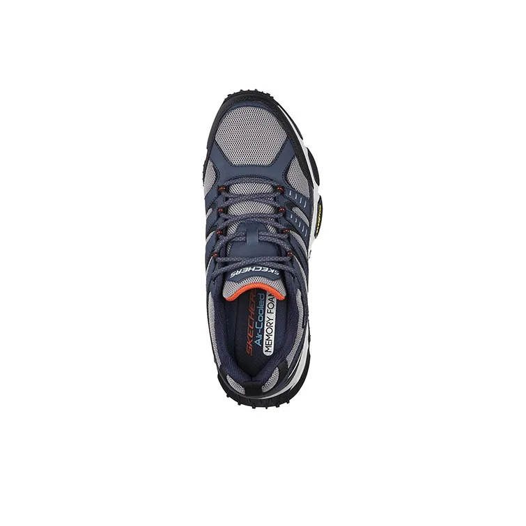 Skechers Skech air Envoy Cushioning Anti Slip And Wear Resistant Low Top Casual Shoes Men's Blue-3