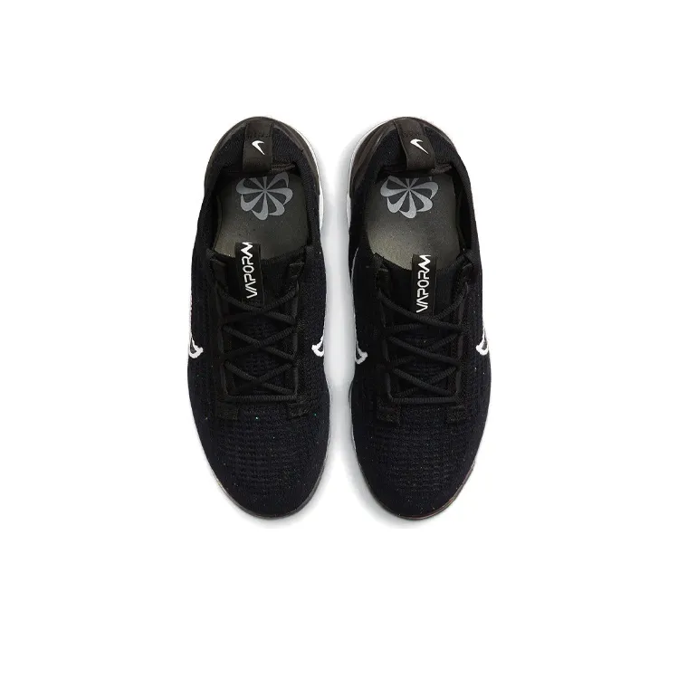 Nike Air VaporMax 2021 Fk Black Metallic Silver Women's-3