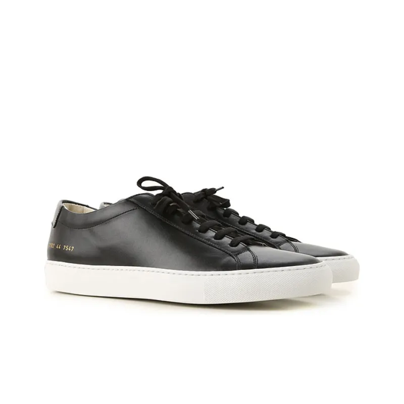 COMMON PROJECTS Low Top Skateboard Shoes Men's Black-2