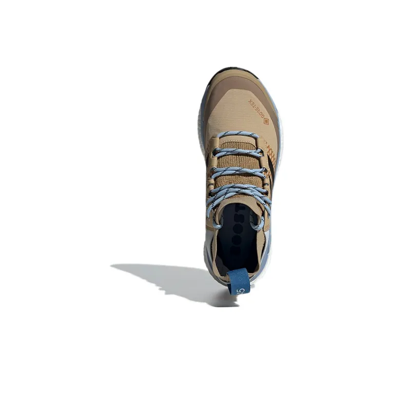 Adidas Terrex Free Hiker Hiking / Trekking Shoes Women's High-Top Brown/Blue-4