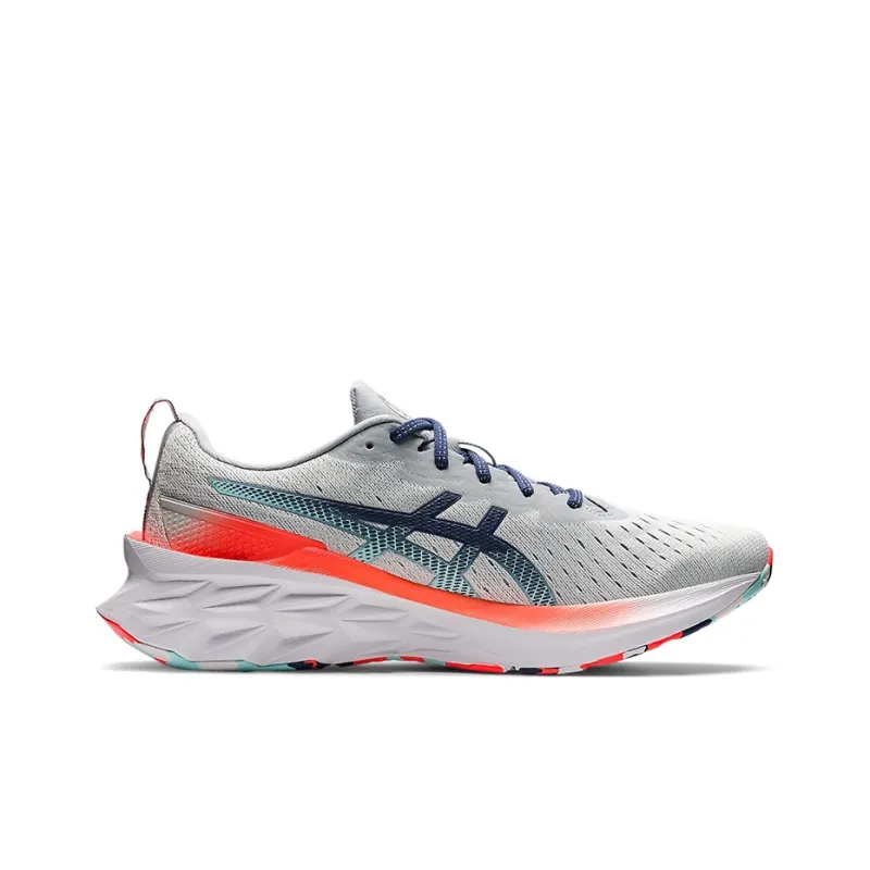 Asics Novablast 2 Glacier Grey Thunder Blue-1