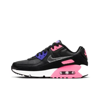 Nike Air Max 90 Leather 'Black Sunset Pulse' GS
