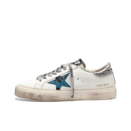 Golden Goose May Star Skateboard Shoes Women's Low-Top White