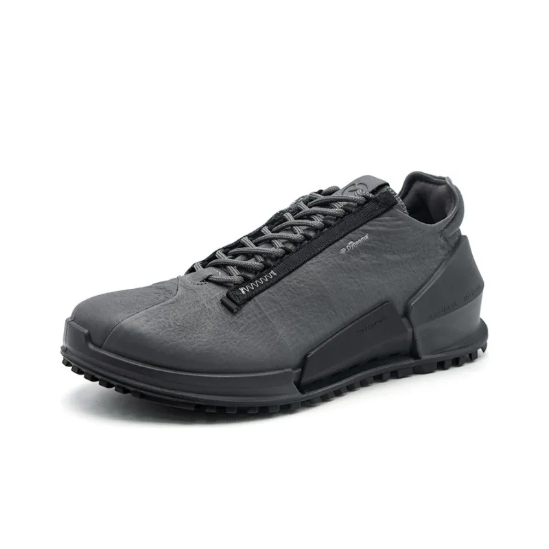 Ecco Striding 2.0 Series Wear Resistant Low Top Running Shoes Men's Magnet Gray-1