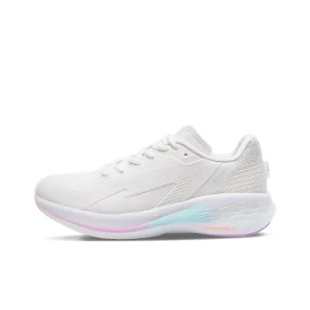 361° Flying Wing Running Shoes Women's Low Top White/Cyan