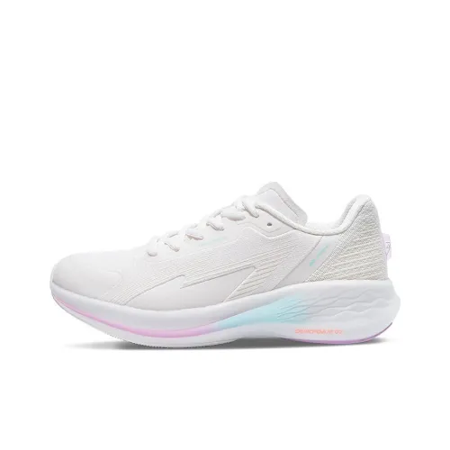 361° Flying Wing Running Shoes Women's Low-Top White/Cyan