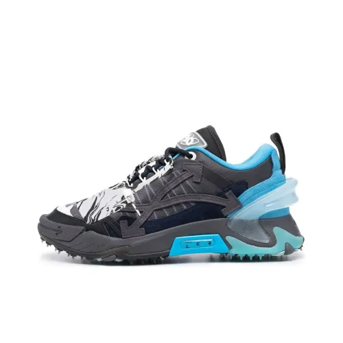 OFF-WHITE ODSY Casual Shoes Men Low-Top Blue