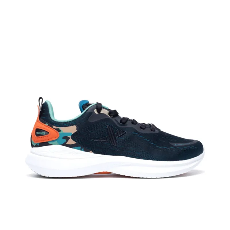 XTEP Soft Cube Cushioned Anti Slip Wear Resistant Breathable Lightweight Low Top Running Shoes Men's-1