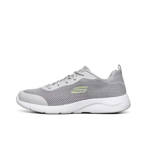 Skechers Dynamight Running Shoes Men Low-Top Light Gray