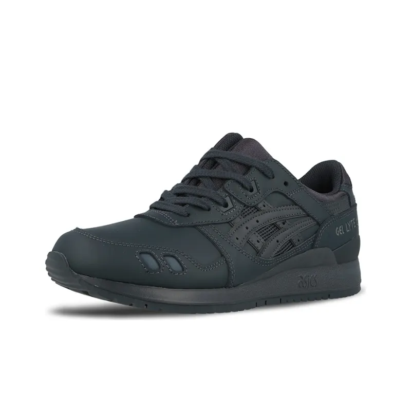 Asics Gel Lyte 3 Slip Resistant, Abrasion Resistant, Lightweight Low Top Running Shoes Unisex Graphite Black-2