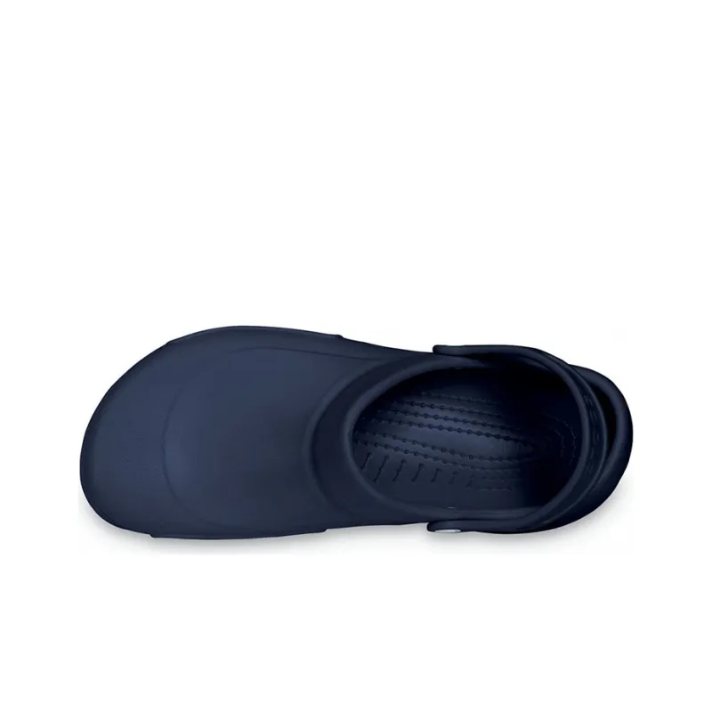 Crocs Bistro Slip Resistant Work Clog Navy-2