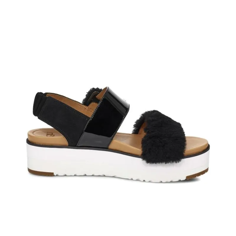 UGG Le Fluff 'Black White' Women's-1