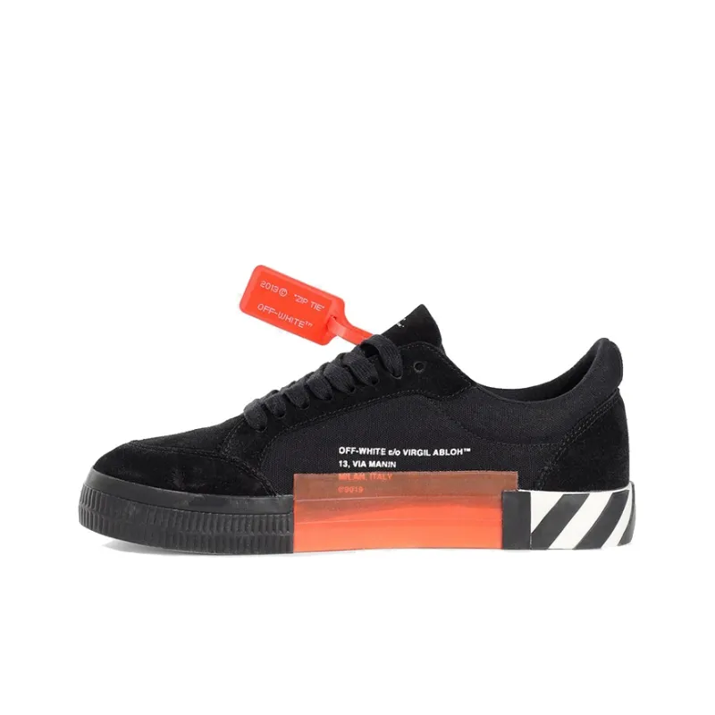 OFF WHITE Vulc Low Black Fuchsia-1