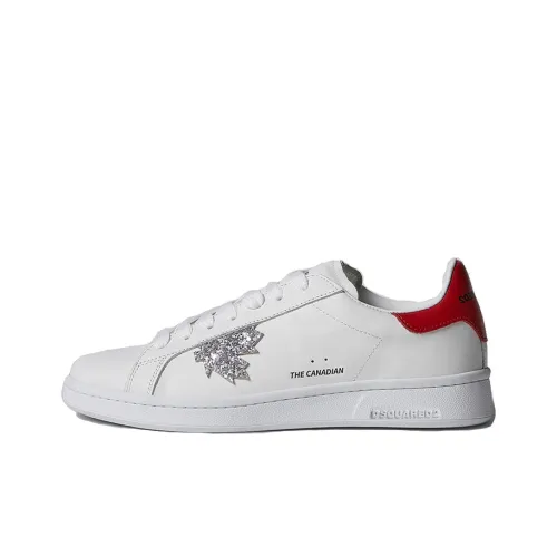 DSQUARED 2 Skateboard Shoes Women's Low-Top White