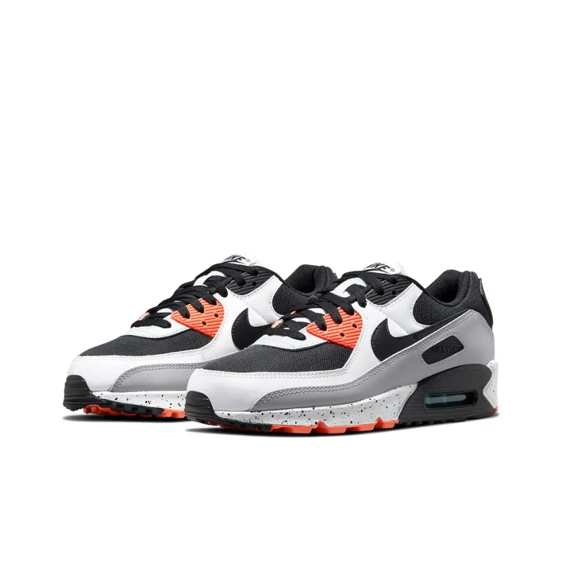 Nike Air Max 90 White Orange Black-1