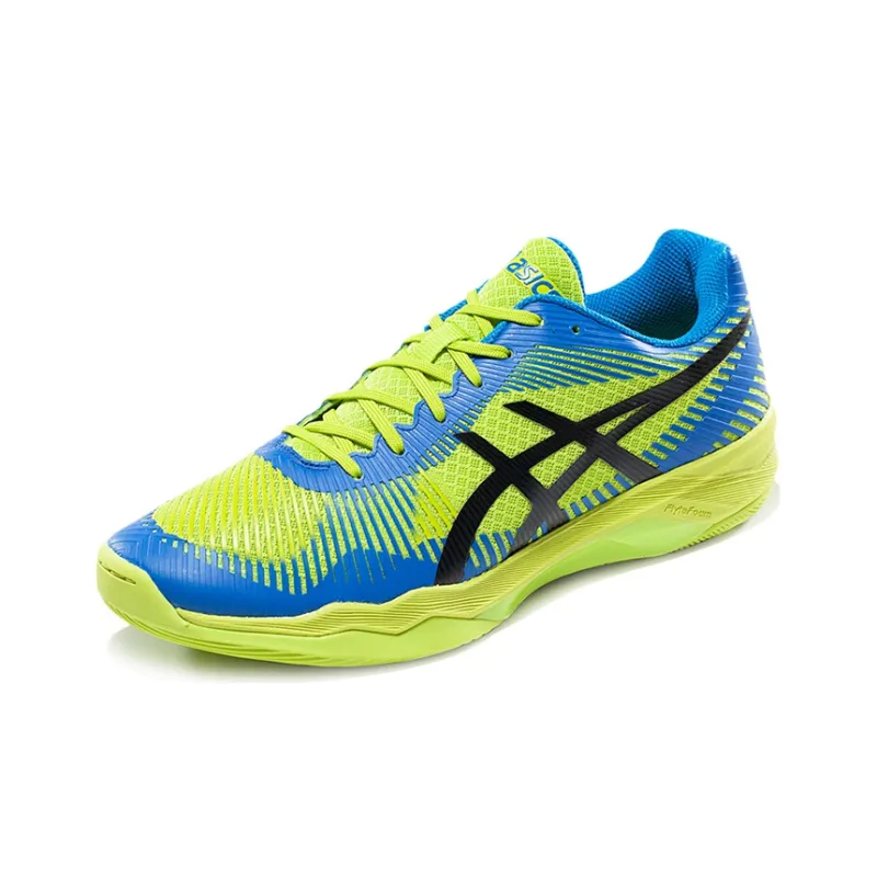 Asics Volley Elite FF Wear-Resistant Low-Top Running Shoes Men's Turquoise-2
