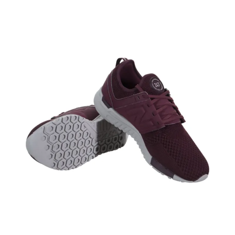 New Balance 247 Burgundy Overcast Grey-4