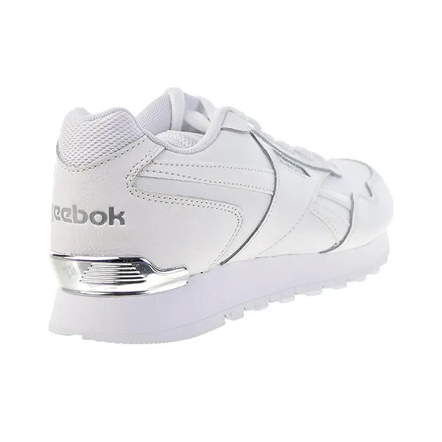 Reebok Classic Harman Run Breathable Low-Top Running Shoes Women's White Silver Blue-4