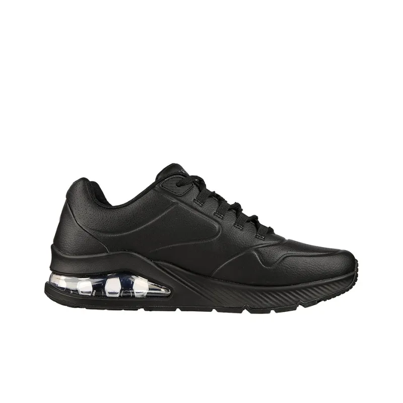 Skechers Uno Series Casual Shoes Men Low Top Black-1