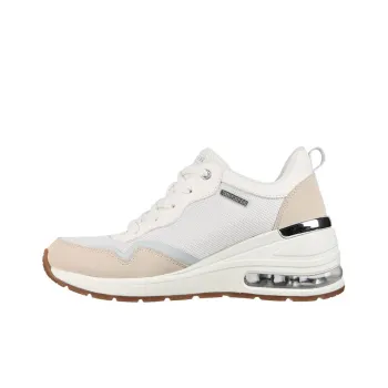 Skechers Million Air - Air-Ess Cushioning Anti-Slip And Wear-Resistant Low-Top Casual Shoes Women's White