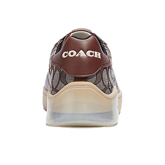 COACH CitySole Stylish Skateboarding Shoes Men's Brown-4