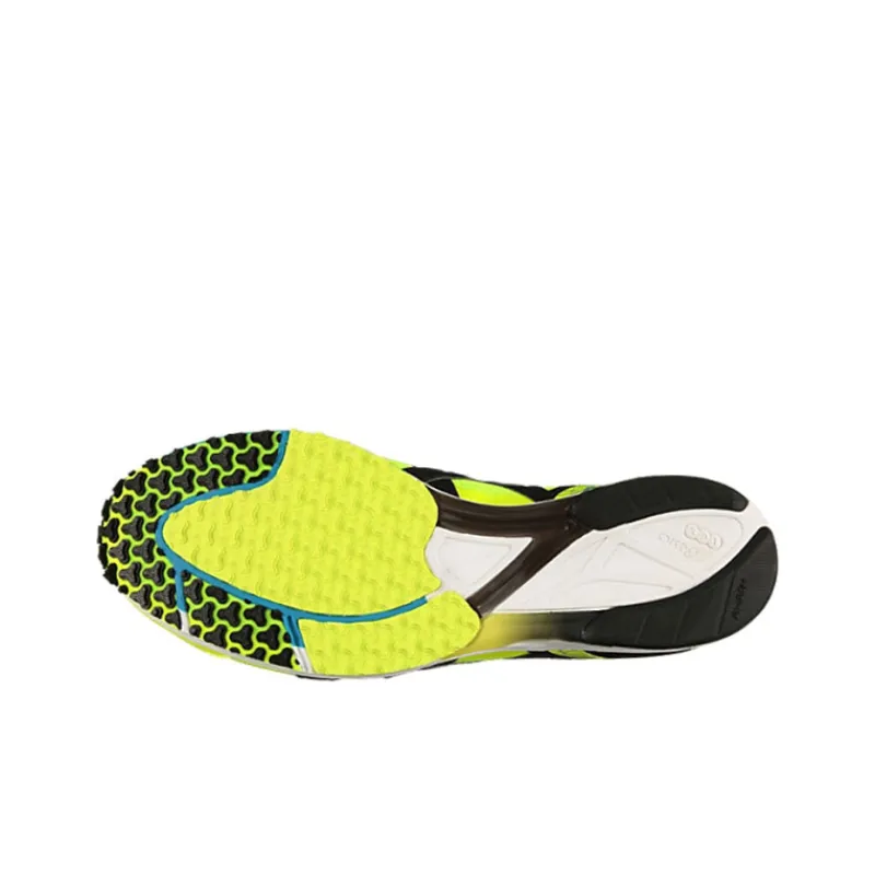 Asics Tartherzeal TS 4 Anti-Slip Wear-Resistant Low-Top Running Shoes Men's Fluorescent Yellow/Black-2