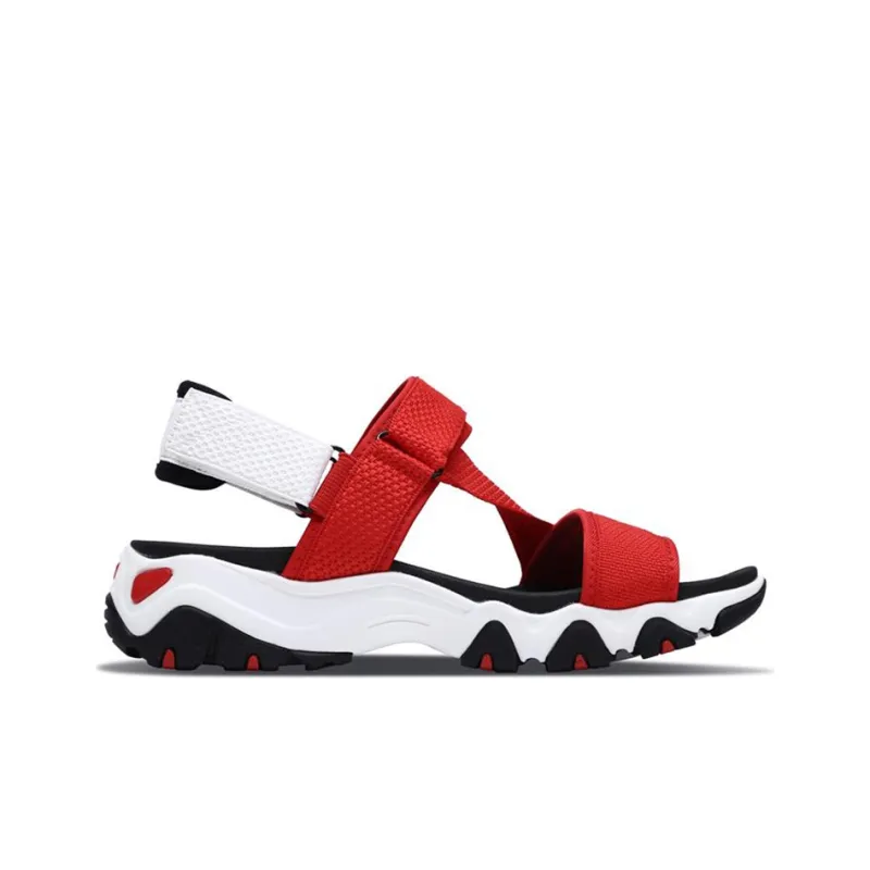 Skechers D'Lites 2.0 Sandals Red Women's-1