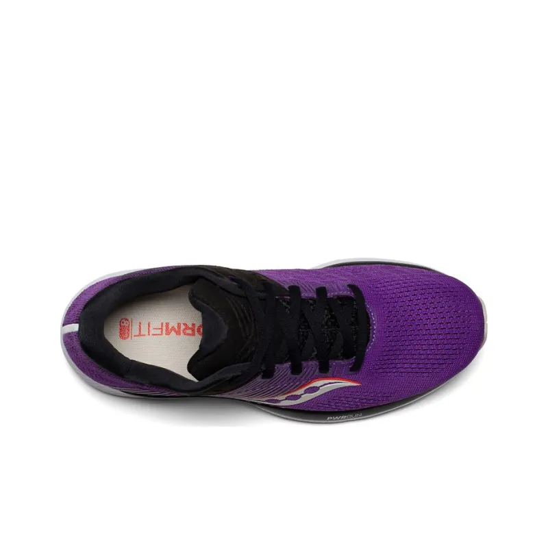 Saucony Guide 14 Cushioning Anti-Slip And Wear-Resistant Lightweight Support Low-Top Running Shoes Women's Purple-3