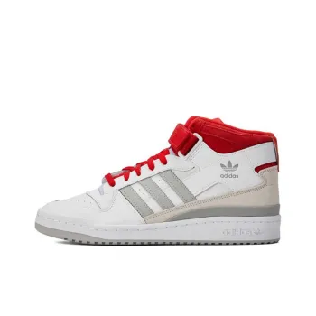 Adidas Originals Forum Mid White Red Grey