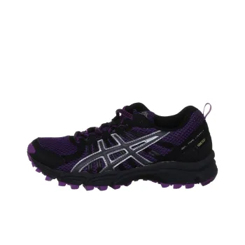 Asics GEL-TRAIL LAHAR 4 Running Shoes Women's Low-Top Black/Purple