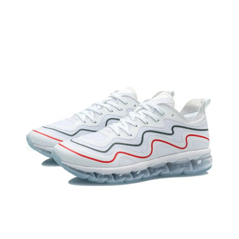 LINING Arc Running Shoes Women's Low-Top White/Red-2