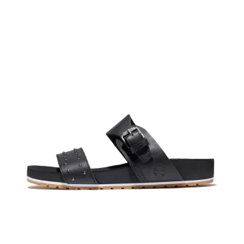 Timberland Malibu Waves Slide Slippers Women's Black
