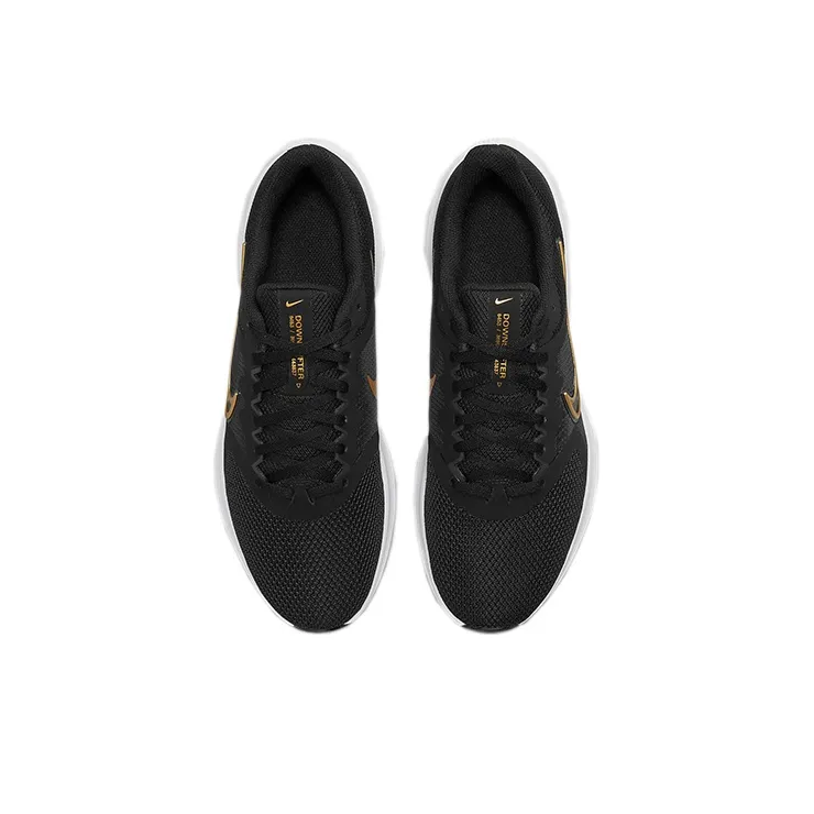 Nike Downshifter 11 Black Metallic Gold-3