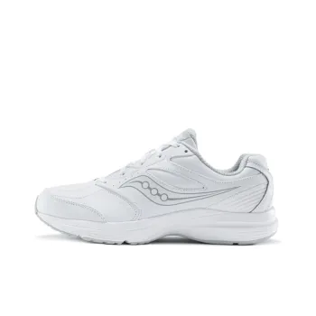 Saucony Integrity Walker 3 Cushioning Anti Slip And Wear Resistant Support Low Top Running Shoes Men's White