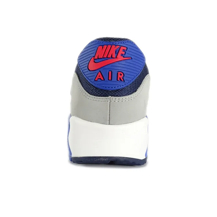 Nike Air Max 90 Cushioning Anti-Slip And Wear-Resistant Low-Top Air Cushion Running Shoes Men's Dark Blue-3