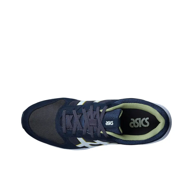 Asics Shaw Runner Cushioned Wear-Resistant Slip-Resistant Low-Top Running Shoes Unisex Blue White-1