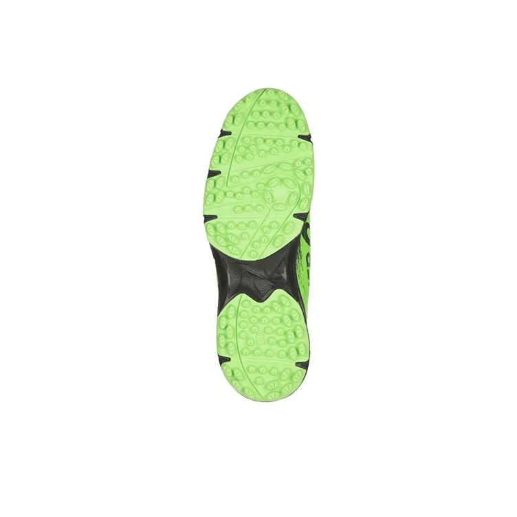 Asics Gel-Hockey Running Shoes Men Low-Top Green/Black-4
